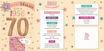 Picture of BORN IN 1956 MUM 70TH BIRTHDAY CARD